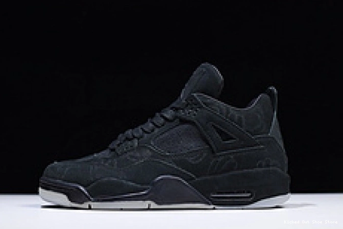 Kicked Out Shoe Store kaws Nike black 001 930155 Jordan Air retro 4 0819
